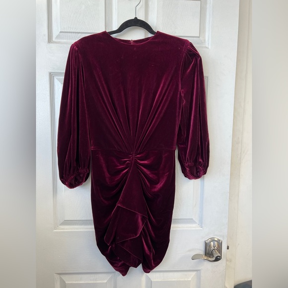 Alexandre Vaulthier Velvet Mini Dress - Picture 1 of 4